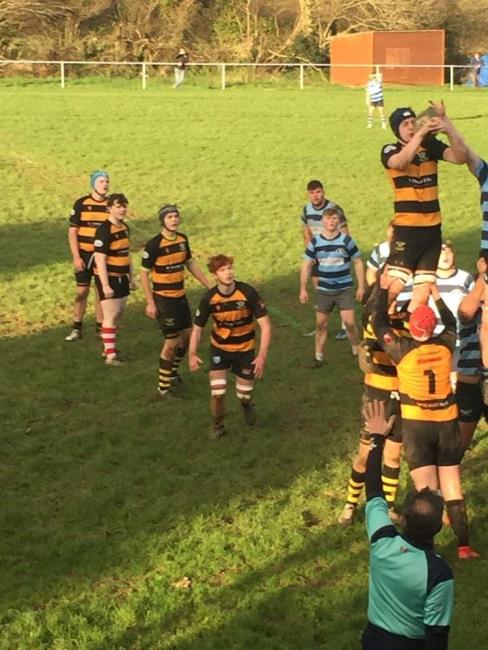 Seth Willington secures quality lineout ball